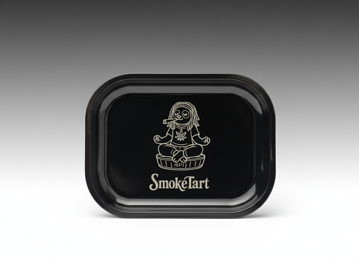 Custom Engraved Metal Rolling Tray