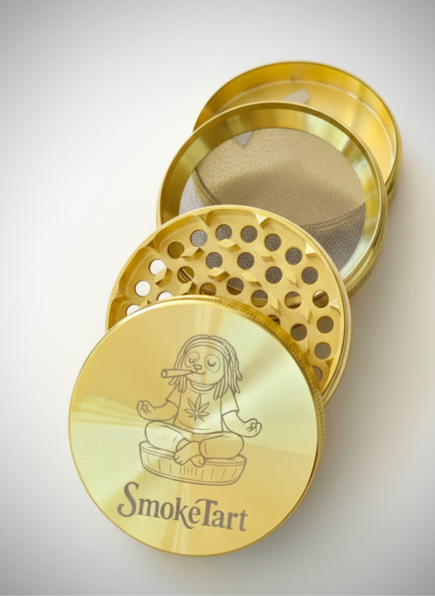 Custom Engraved Grinder — 63 mm Zinc (4-piece)