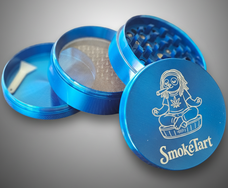 Custom Engraved Grinder — 63 mm Zinc (4-piece)