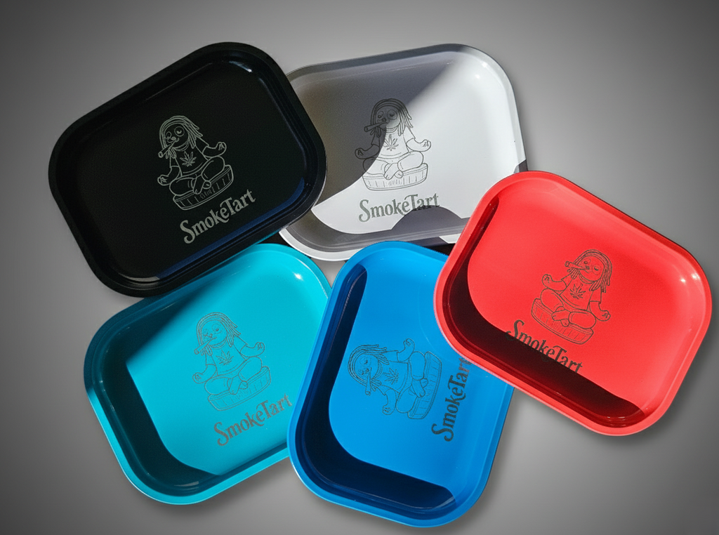 Custom Engraved Metal Rolling Tray