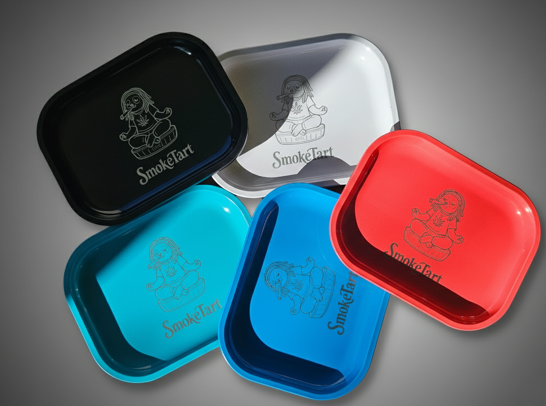 Custom Engraved Metal Rolling Tray